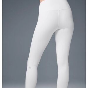 ALO Airbrush High Waist Women's White Leggings